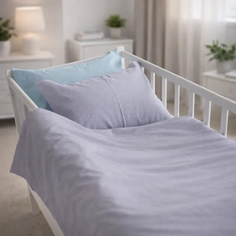 Комплект постільної білизни Сатин BABY 22-1380 Grey Gleam Фото - 8