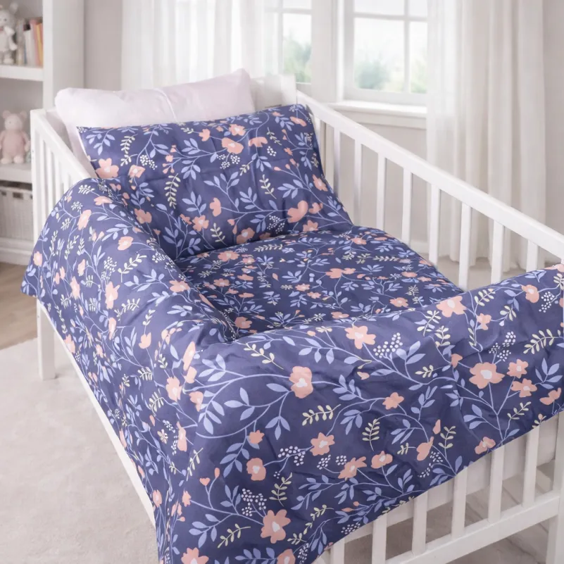 Комплект постельного белья Бязь BABY 17-0433 Rose garden