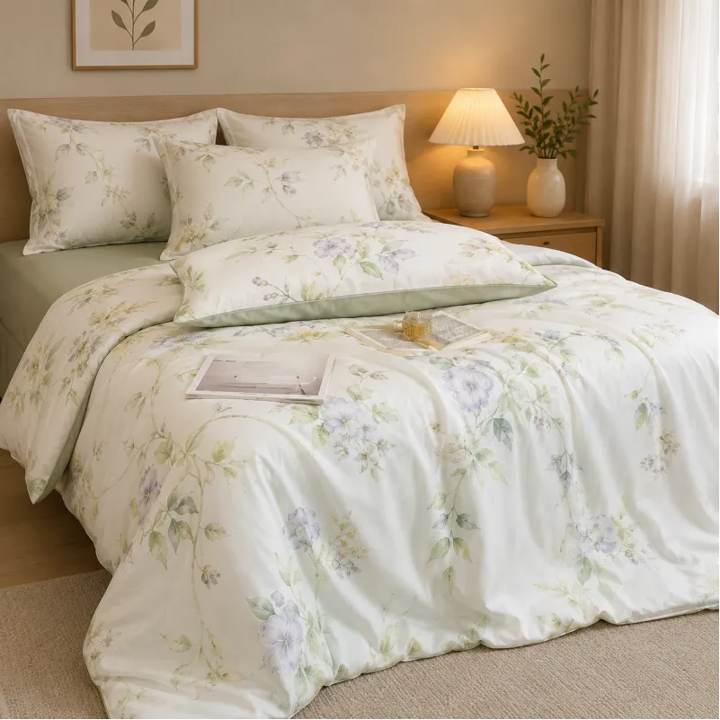 Ковдра №2020 Pearl Bloom olive 220*240 - 1