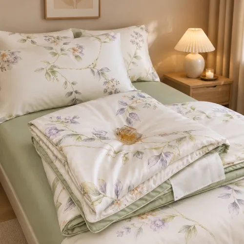 Ковдра №2020 Pearl Bloom olive 220*240 - 3