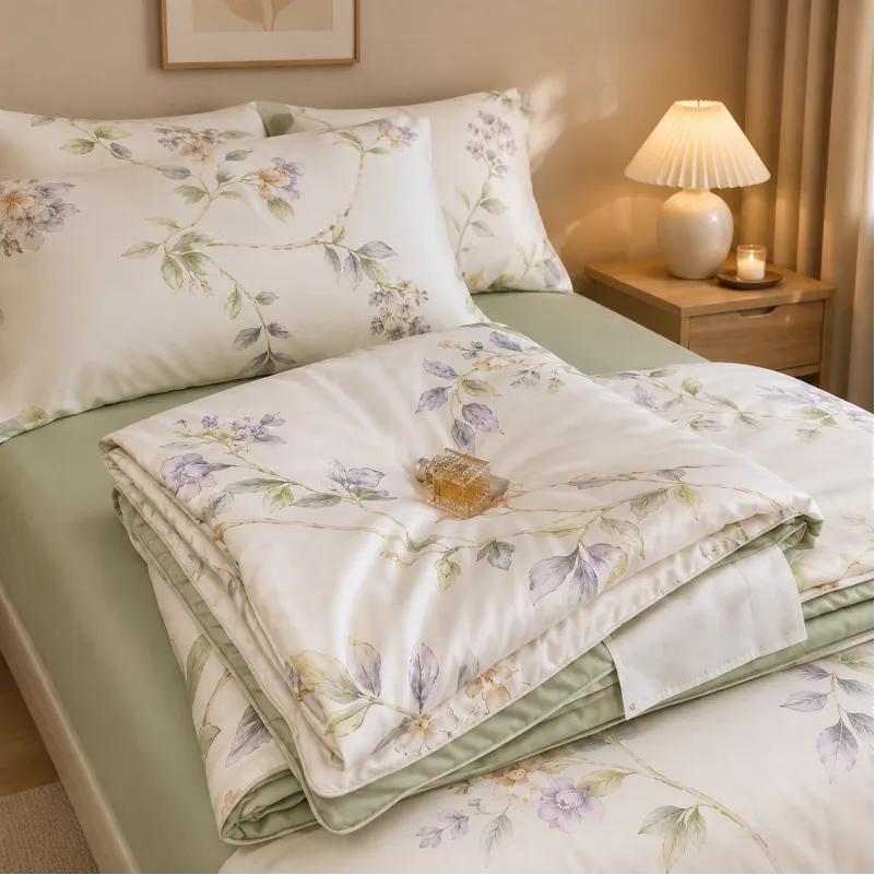 Ковдра №2020 Pearl Bloom olive 220*240 - 2