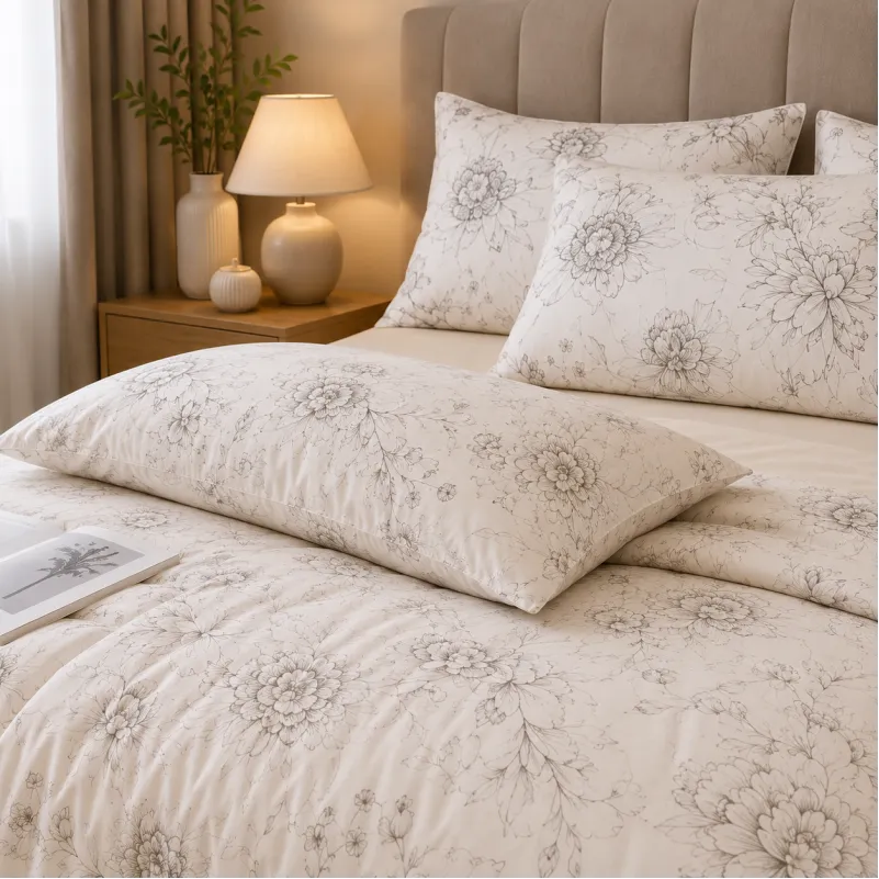 Ковдра №2021 Pearl Bloom cream 220*240 - 1