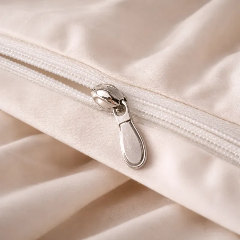 Комплект постельного белья Poplin Line "002 Milky White" - 7