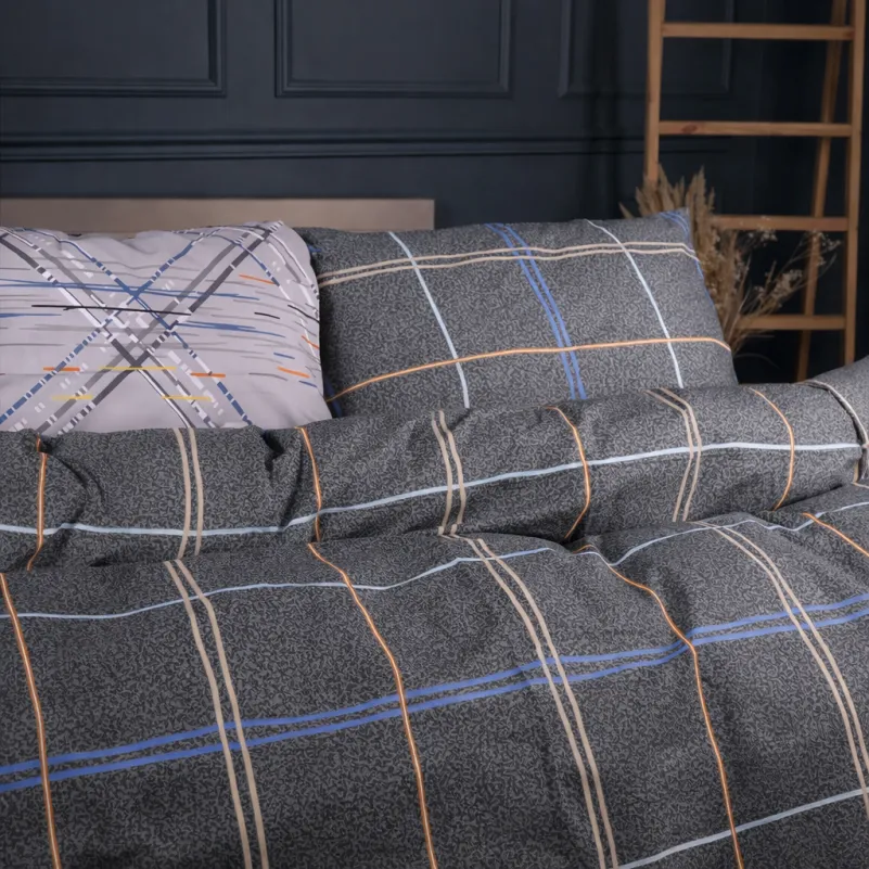 Комплект постельного белья Ranforce Elite 17-0940 Modern Lines - 4