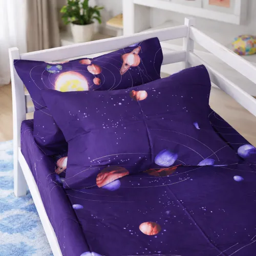 Комплект постельного белья Сатин TEENAGER 22-1282 Night Space - 5