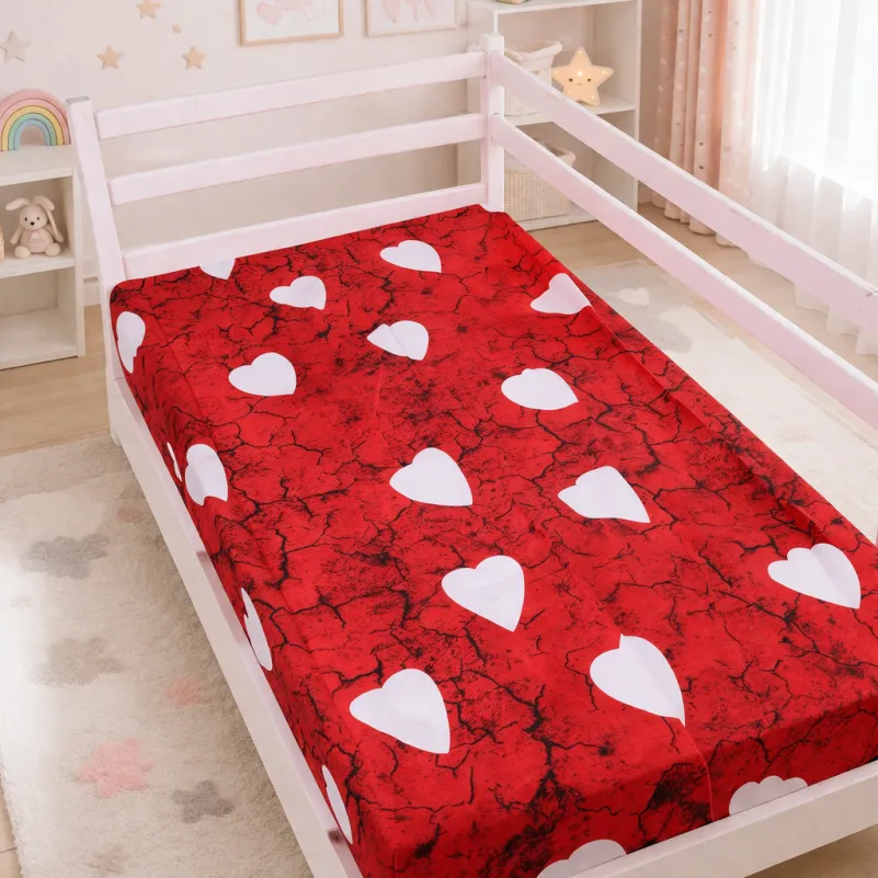 Комплект постельного белья Сатин TEENAGER 22-1275 Marble heart - 5