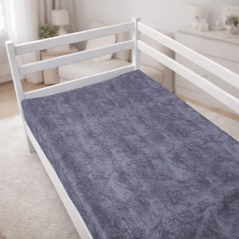 Комплект постельного белья  JUNIOR Poplin 00-7 pink flowers - 6