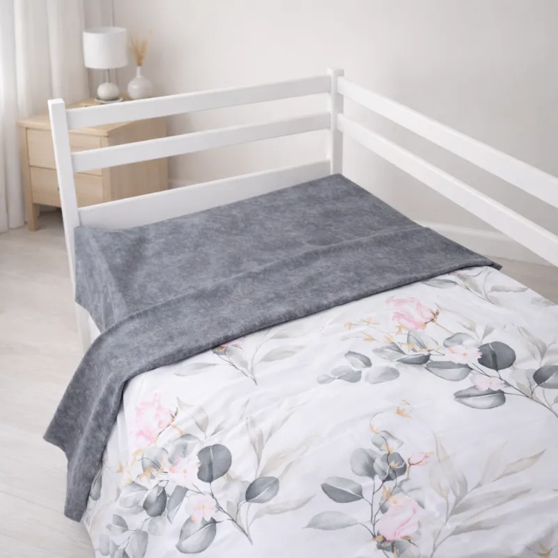 Комплект постельного белья  JUNIOR Poplin 00-7 pink flowers - 8