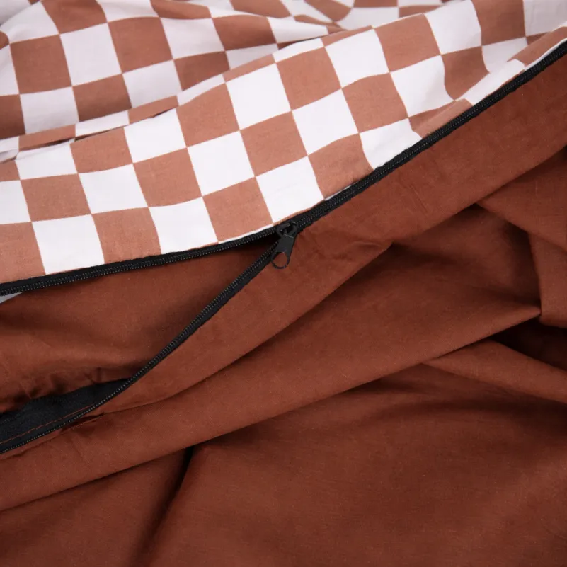 Комплект постельного белья Сатин JUNIOR 22-1369 Classic Checkers - 8