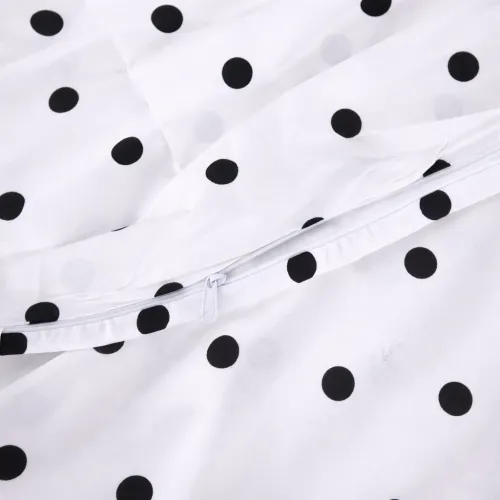 Комплект постельного белья Сатин BABY 22-1371 Black & White Sports - 5