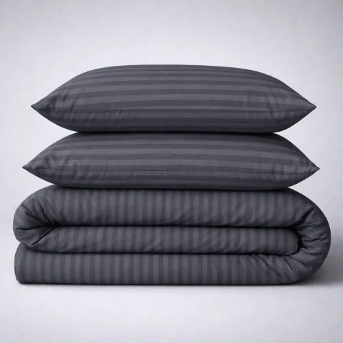 Постільна білизна Бязь 17-0601 Stripe Gray