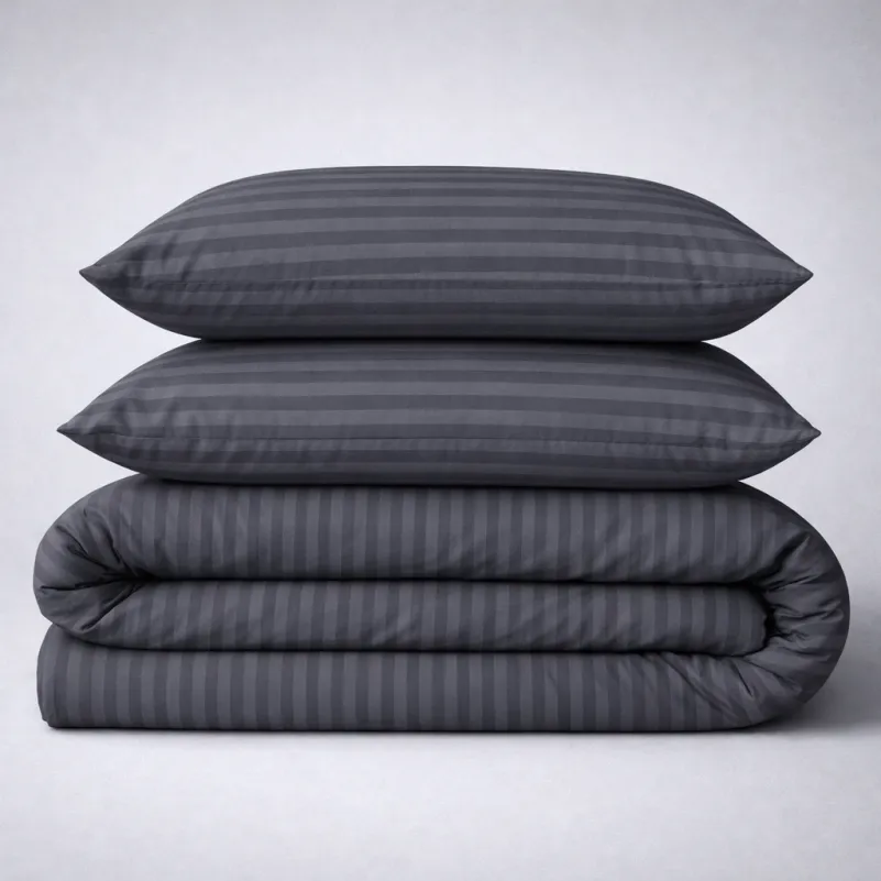 Постельное белье Бязь 17-0601 Stripe Gray