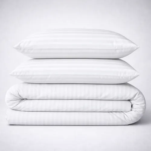 Постільна білизна Бязь 17-0605 Stripe White