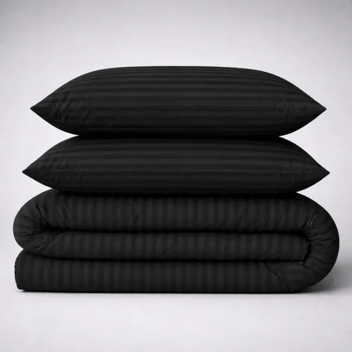 Постельное белье Бязь 17-0611 Stripe Black