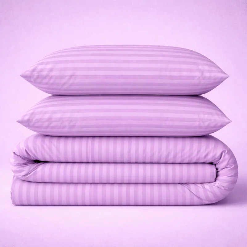 Постільна білизна Бязь 17-0618 Stripe Purple