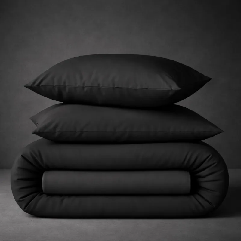 Пододеяльник Mirson Ranforce Elite 16-9000 Black Stone