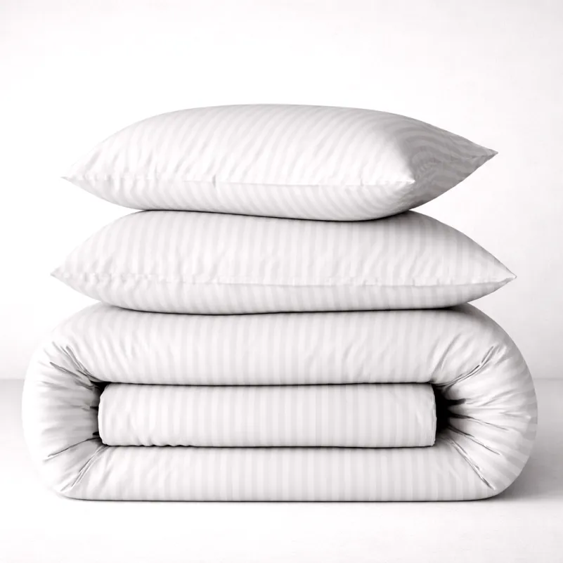 Комплект постельного белья MirSon Ranforce Elite 17-0605 Stripe White