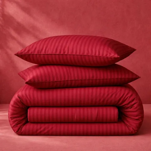 Пододеяльник Ranforce Elite 17-0608 Stripe Red