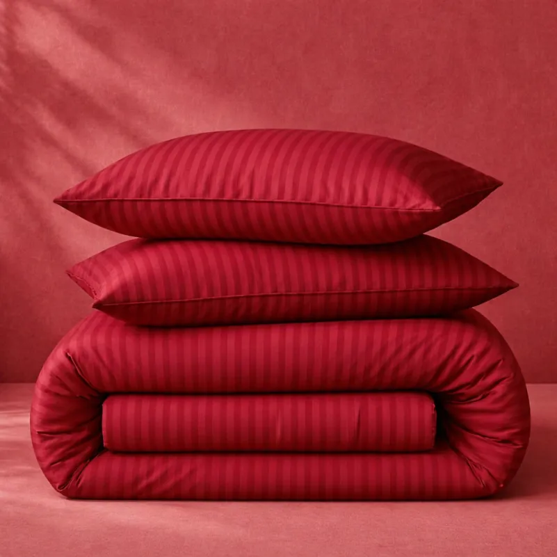 Пододеяльник Ranforce Elite 17-0608 Stripe Red