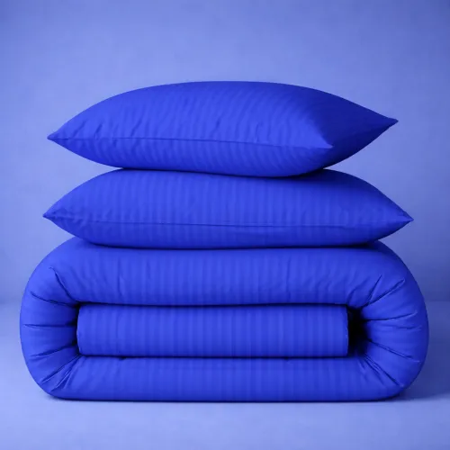 Комплект постельного белья MirSon Ranforce Elite 17-0609 Stripe Blue