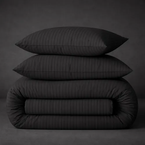 Пододеяльник MirSon Ranforce Elite 17-0611 Stripe Black