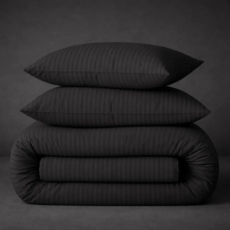 Пододеяльник MirSon Ranforce Elite 17-0611 Stripe Black