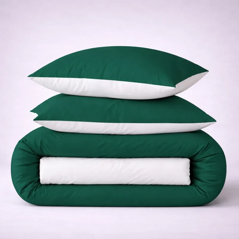 Пододеяльник MirSon Ranforce Elite Green Diego