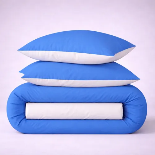 Пододеяльник MirSon Ranforce Elite Pablo Blue