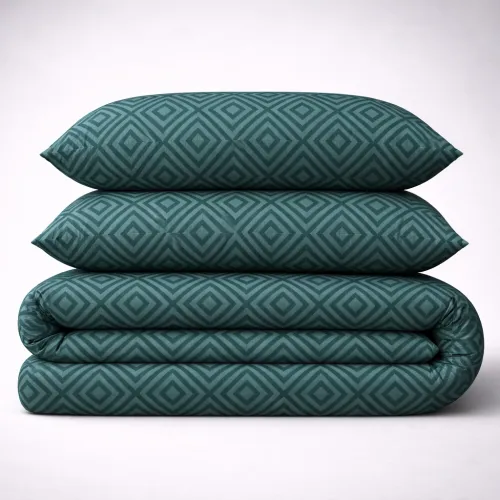 Постельное белье Бязь 17-0622 Geometry Emerald