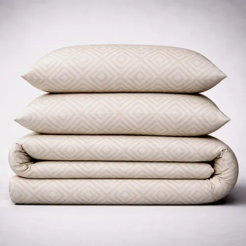 Постельное белье Бязь 17-0623 Geometry Creamy