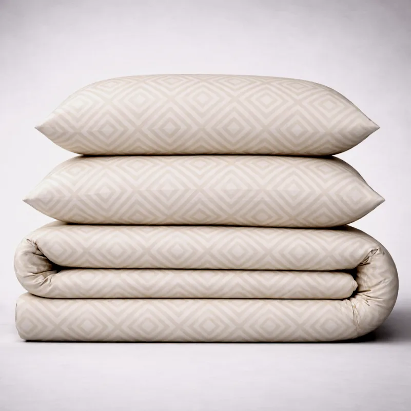 Постельное белье Бязь 17-0623 Geometry Creamy