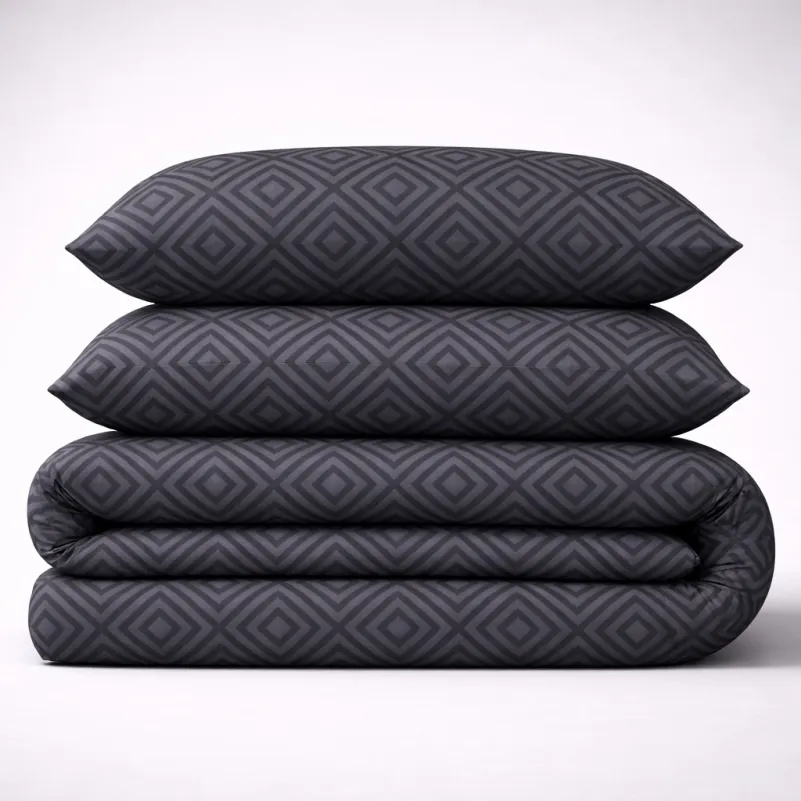 Постельное белье Бязь 17-0625 Geometry Graphite