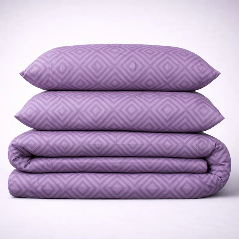 Постельное белье Бязь 17-0626 Geometry Purple