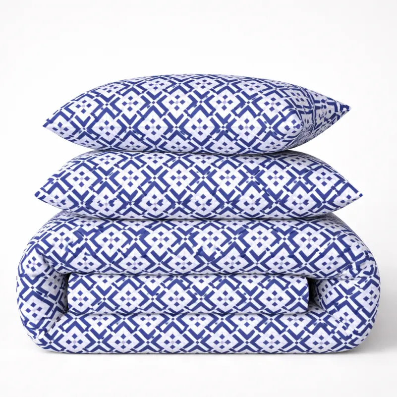 Комплект постільної білизни Ranforce Elite 17-0946 Abstract Blue