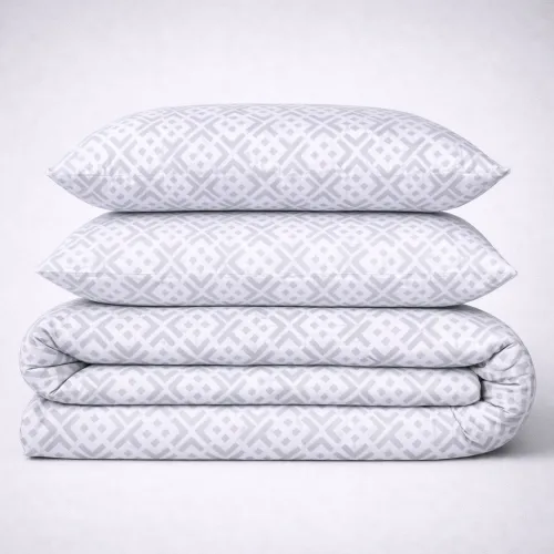 Комплект постільної білизни Бязь 17-0947 Abstract Gray