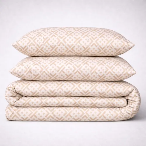 Комплект постільної білизни Бязь 17-0948 Abstract Beige