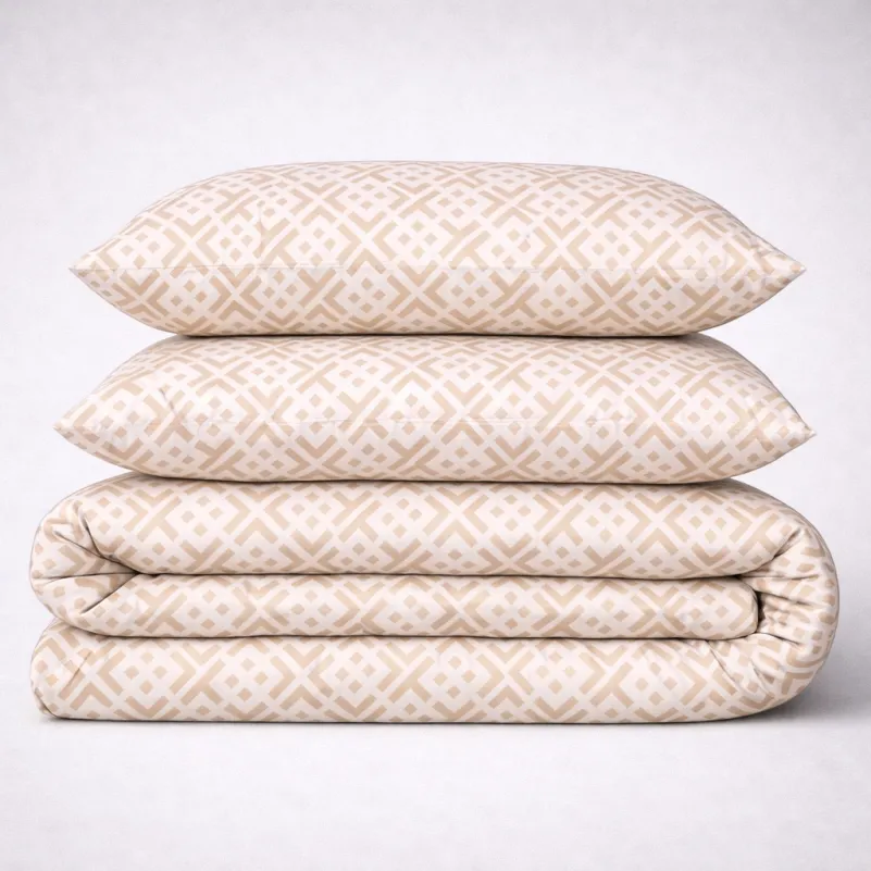 Комплект постельного белья Бязь 17-0948 Abstract Beige