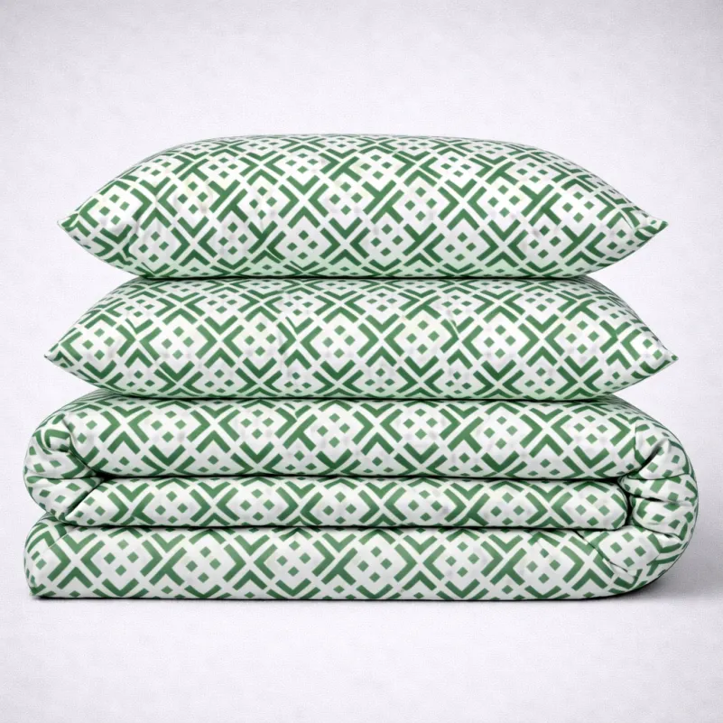 Пододеяльник Бязь 17-0951 Abstract Green