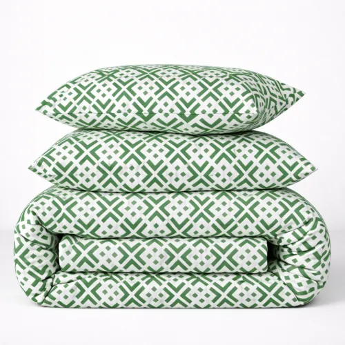 Пододеяльник Ranforce Elite 17-0951 Abstract Green