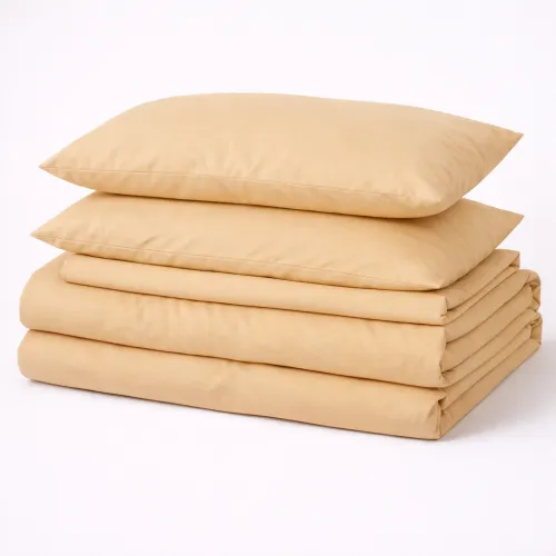 Комплект постельного белья №12-0712 Vanila Mikrosatin Premium Однотонный