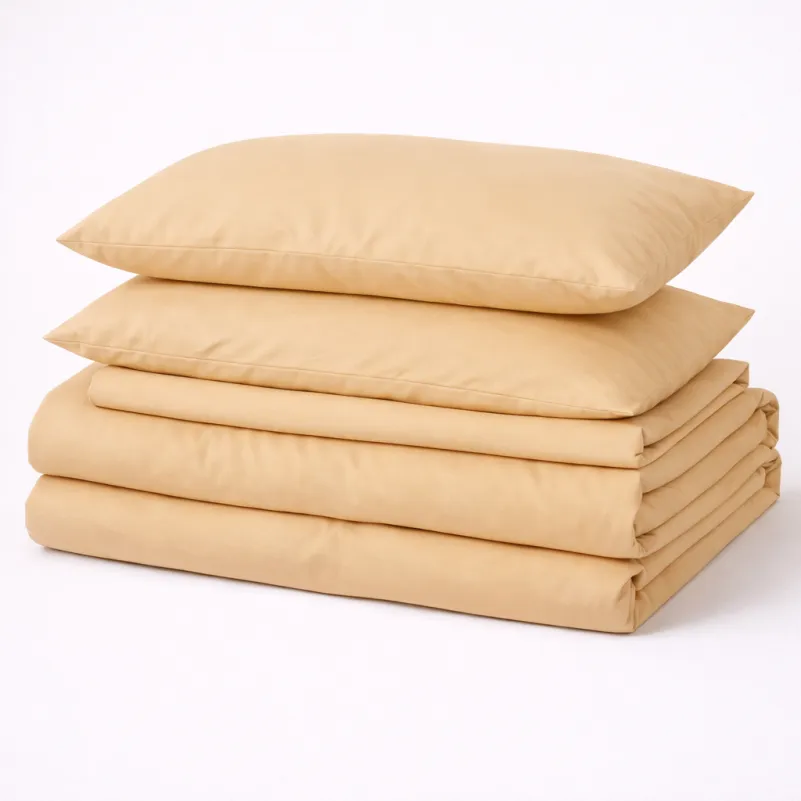 Комплект постельного белья №12-0712 Vanila Mikrosatin Premium Однотонный