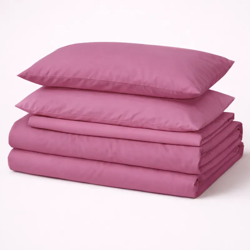 Комплект постельного белья №17-1608 Heather Rose Mikrosatin Premium Однотонный
