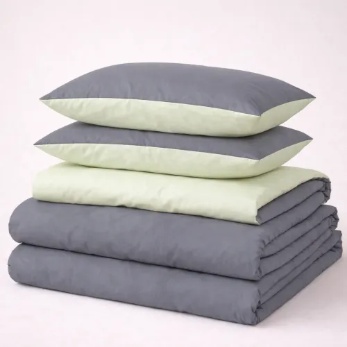 Комплект постельного белья Sajazarra (12-0525 + 19-0000) Mikrosatin Premium Двухсторонний