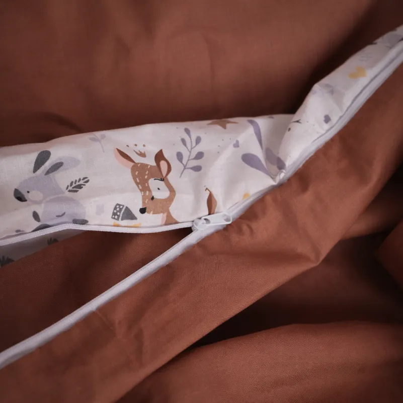 Комплект постельного белья Бязь LITTLE KIDS 17-0913 Wild Friends - 6