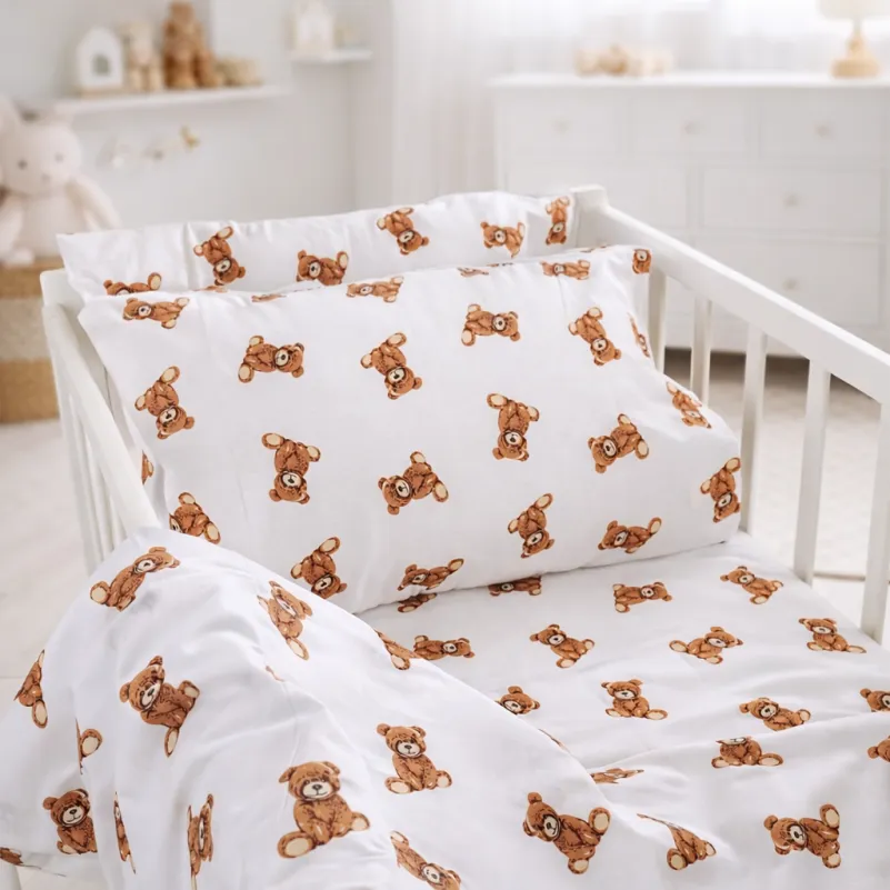 Комплект постельного белья Бязь LITTLE KIDS 17-0935 Mini Bear - 8
