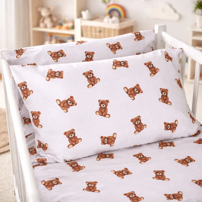 Комплект постельного белья Бязь LITTLE KIDS 17-0935 Mini Bear - 7