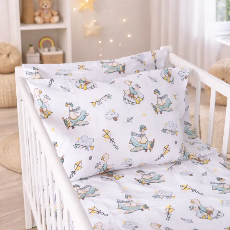 Комплект постельного белья Бязь LITTLE KIDS 17-0927 Little Goose - 5