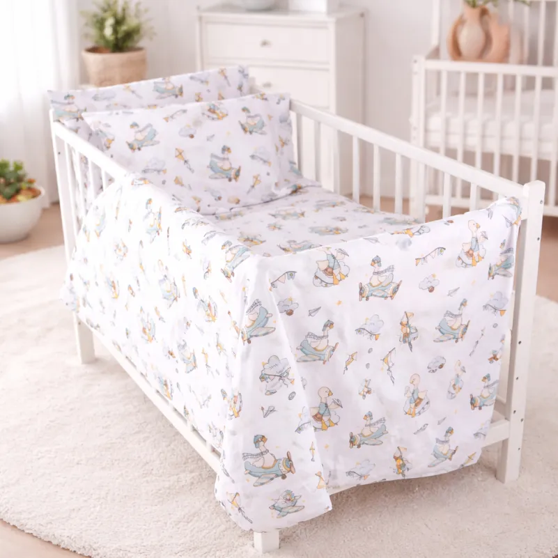 Комплект постельного белья Бязь LITTLE KIDS 17-0927 Little Goose