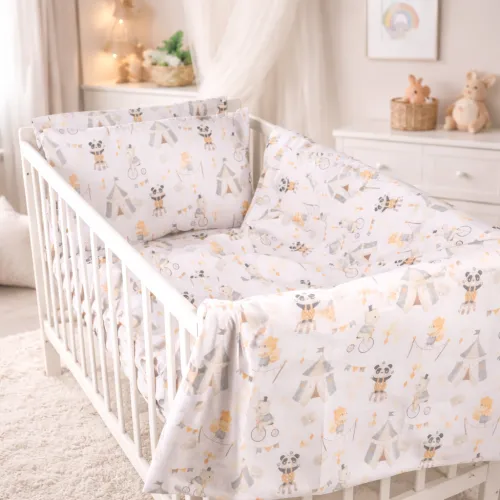 Комплект постельного белья Бязь BABY 17-0928 Baby Circus - 1