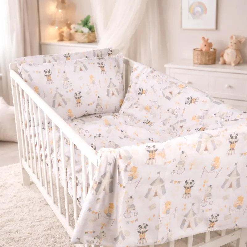 Комплект постельного белья Бязь LITTLE KIDS 17-0928 Baby Circus - 8